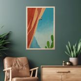 Holzbild Klettern am Grand Canyon - Rivers 