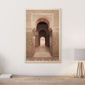 Holzbild Orientalisches Tor mit Mosaiken - Sisi & Seb 