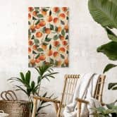 Holzbild Fruchtige Mandarinen - UN Designs 