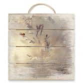 Holzbild Westum - Little Lady - 40x41,5 cm 