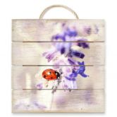 Holzbild Little Friend - 40x41,5 cm 