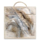 Holzbild Schmucker - Hingabe - 40x41,5 cm 