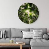 Holzbild Hugonnard - Wald in Japan - Rund 