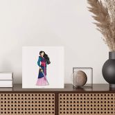 Billede af træ til at sætte op - Tohmé - Mulan - 15x15 cm 