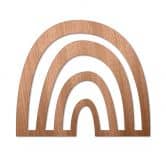 Holzkunst Mahagoni - Regenbogen 