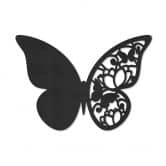 MDF - Holzdeko - Schmetterling Floral 