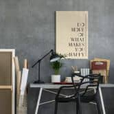 Dekobild Pappel - Do more of what makes you happy 