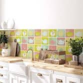 Fliesenaufkleber Loske - Tea Time - 12er Set 