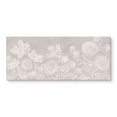 Florale Küchenrückwand Wildblumen in Kreide-Optik Beige - Bloomery Decor 