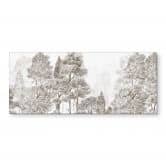 Küchenrückwand Wald mit Waldlandschaft in Beige - Ms Tiff 