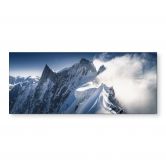 Küchenrückwand mit Berg-Motiv - Gipfel des Mont Blanc - Nienartowicz 