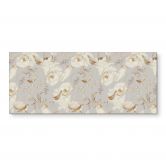 Küchenrückwand Vögel zwischen weißen Blumen - UN Designs 