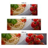 Küchenrückwand - Alu-Dibond-Silber - Pasta Itali 