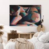 Leinwandbild Akkers - Hommage an Tamara de Lempicka 