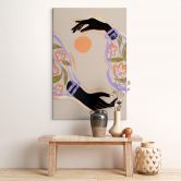 Leinwandbild Kunst - Arty Guava - Umarme die Sonne 