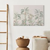 Leinwandbild Tropischer Wald mit Kakadus - Bloomery Decor 