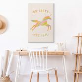 Canvas Bodart - Unicorns are Real 