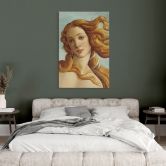 Leinwandbild Portrait der Venus - Inspiriert von Botticelli 