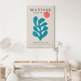 Leinwandbild Ausstellung Paris 1953 im Matisse-Stil - Costa 