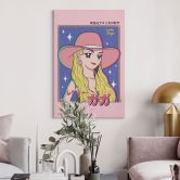 Canvas Anime-Girl "Lady Gaga" - Gomes 