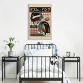 Leinwandbild Pop-Art Kunstdruck inspiriert von Daft Punk - Gomes 