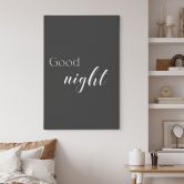 Leinwandbild Good night 