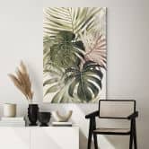 Canvas  Tropiske blade Boho - Haase 