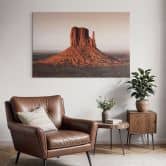 Leinwandbild Felsformation in Monument Valley - Hugonnard 