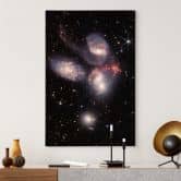 Leinwandbild James Webb Telescope - Stephan's Quintet 