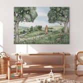 Leinwandbild Kikki Belle - Bären und Bienen 