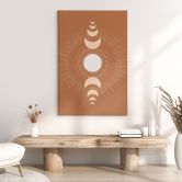 Leinwandbild Mondzyklen - Sonne und Mond im Einklang - KsanaKalpa 
