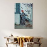 Leinwandbild Laubfall (1970) - Kurt Ard - 70x100 cm 