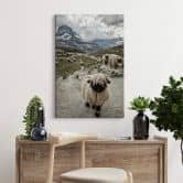 Leinwandbild Landolt - Ausflug in die Berge 
