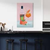 Leinwandbild Aperol Spritz - Lizde 