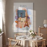 Leinwandbild Paris - Love your City 