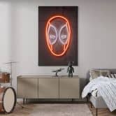 Canvas schilderij Deadpool - Mielu 