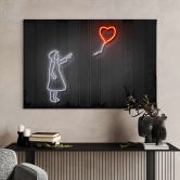 Canvas Mielu - Girl with a Balloon 