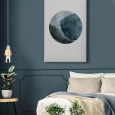 Leinwandbild Nouveauprints - Aquamarin 