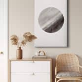 Leinwandbild Nouveauprints - Bergkristall 