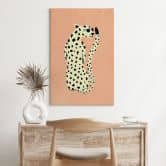 Leinwandbild Eleganter Gepard mit Sonnenbrille - Oltmanns 