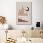 Leinwandbild Orara Studio - Landschaft bei Nacht 