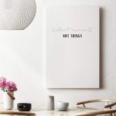 Leinwandbild uplusmestudio - Collect Moments not Things 