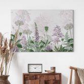 Leinwandbild Sir Edward - Lila Fingerhut 