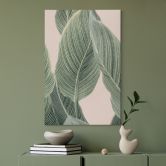 Leinwandbild Calathea Pflanze - Sisi & Seb 
