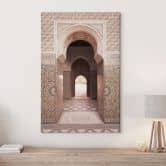 Leinwandbild Orientalisches Tor mit Mosaiken - Sisi & Seb 