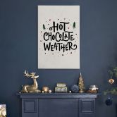 Leinwandbild Hot Chocolate Christmas Print - Soley 