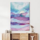 Canvas Oogverblindend berglandschap - SpaceFrog Designs 