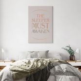 Leinwandbild Filmzitat aus Dune - The Sleeper must awaken 