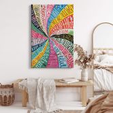Leinwandbild Tohmé - Over the Rainbow 
