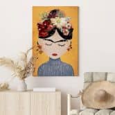 Leinwandbild Treechild - Blumige Frida 